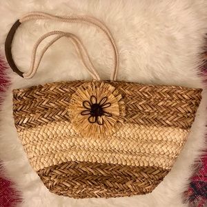Straw Tote Bag